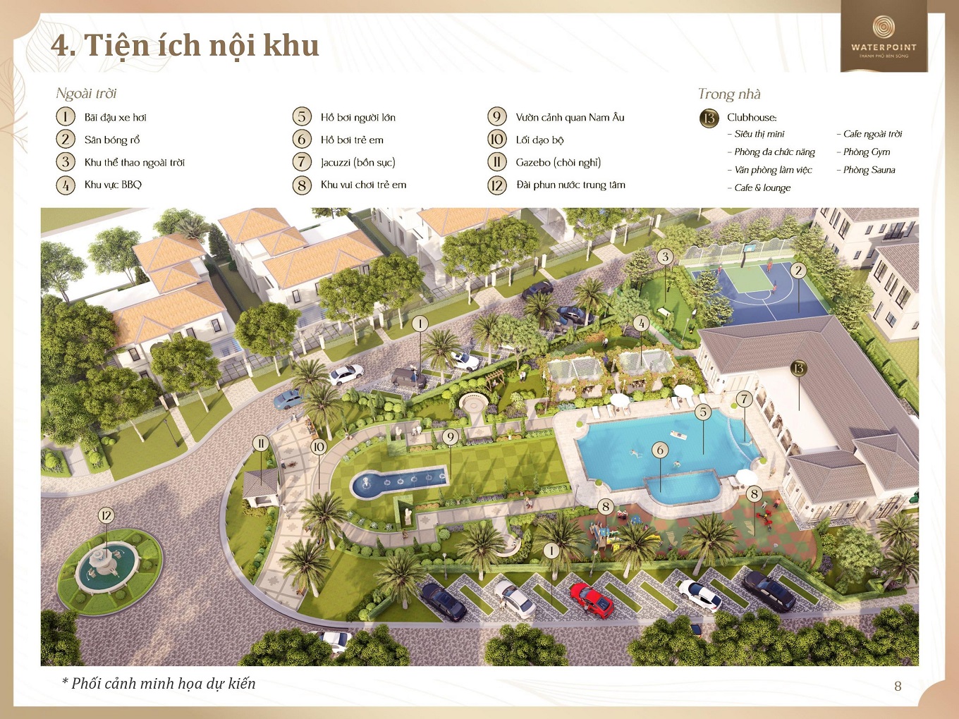 biet thu central park villa waterpoint nam long