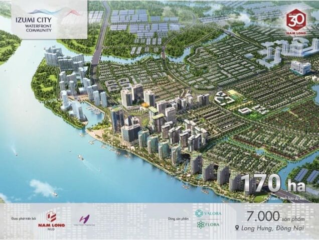 Dự án Izumi City Nam Long tại Đồng Nai