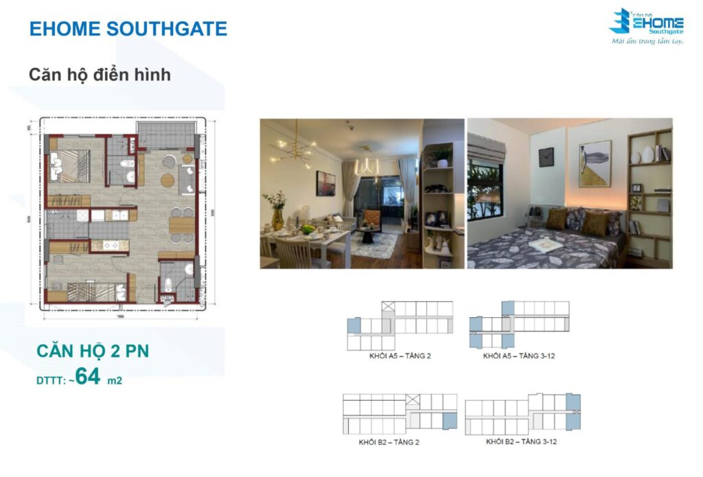 thiet ke can 64m2