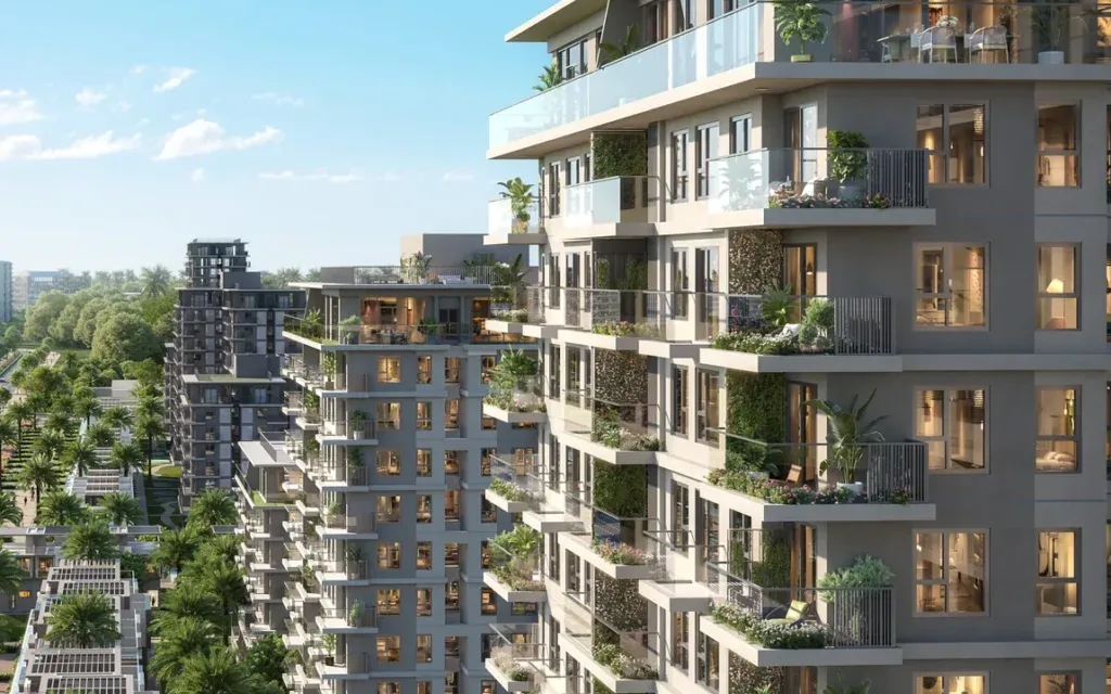 Phối cảnh tháp căn hộ Solaria Rise, khu đô thị Waterpoint, Tây Ninh