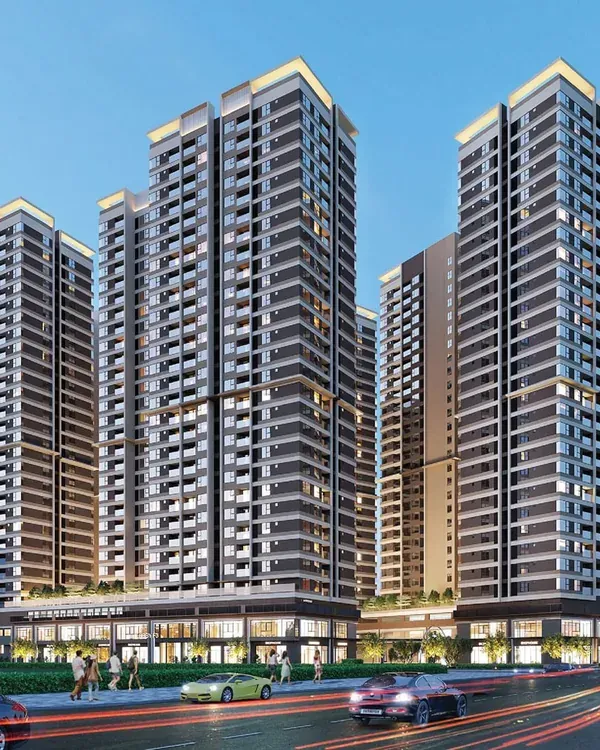 Phối cảnh các tòa căn hộ Akari City, TP. Hồ Chí Minh